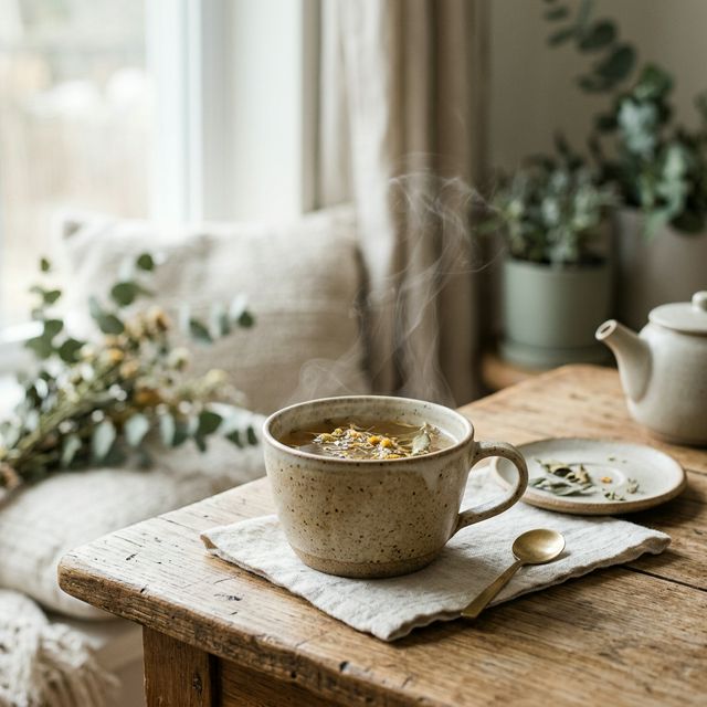 Midday Focus Hot Matcha Teacup