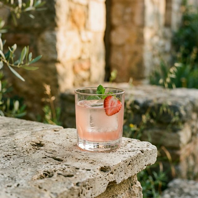 Strawberry Lemonade Evening Elixir
